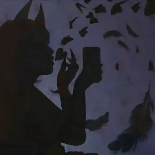 精选微信头像暗色系列黑色系列微信头像恶魔与天使只在一念之间