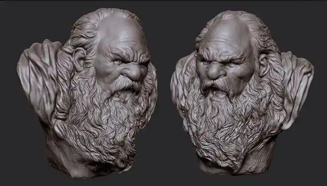 zbrush大师3d模型作品赏-兴趣部落