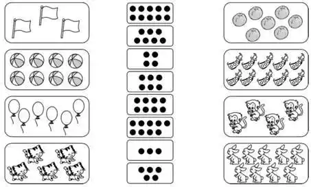 数一数,连一连.