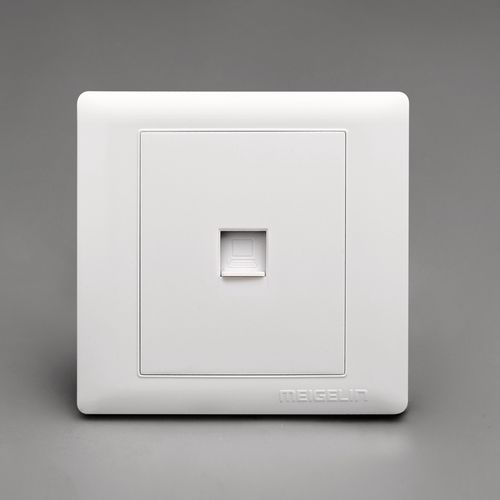 插座宽带象牙电脑单电脑网插网线网络面板开关插座电脑插座