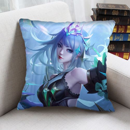 花仟陌王者荣耀西施fmvp游龙清影皮肤抱枕周边靠垫枕头礼物定制生日