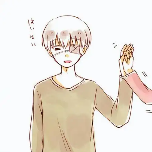 求大神把这两张金木董香情侣头像图片弄成超清的用来做情侣头像多谢