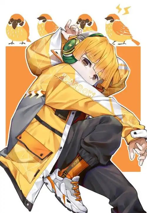 我妻善逸|tarantulaines的鬼灭之刃插画图片