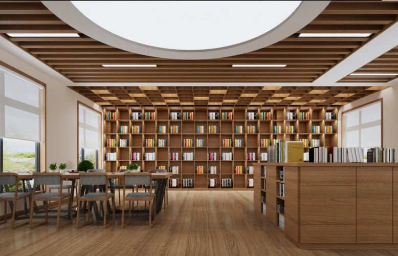 图书馆_效果图区_室内设计联盟 - powered by discuz!