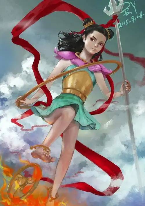 「哪吒——修改」/「隐逸的不周山」の漫画 [pixiv]