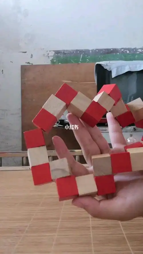 还原鲁班锁神龙摆尾