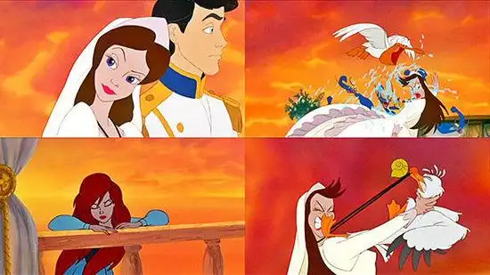 小美人鱼和王子接吻_小美人鱼王子_小美人鱼救王子