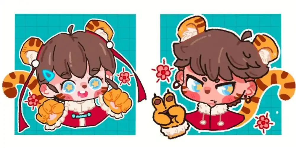 procreate 二代笔感谢八子老师的新春福利课@一只八子#一只八子插画课