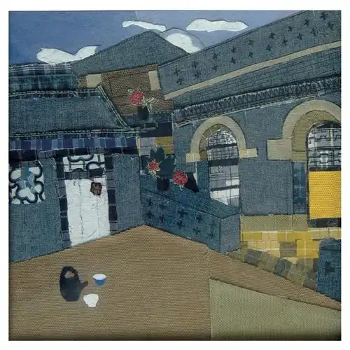 近三年来的布贴画