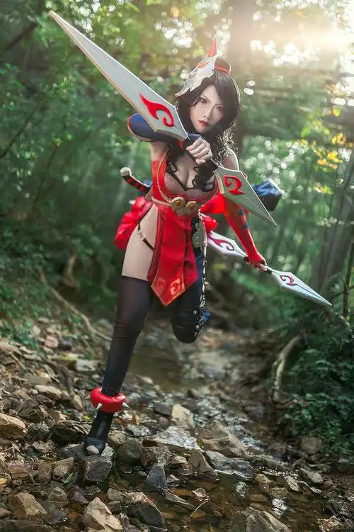 王者荣耀 阿轲cosplay