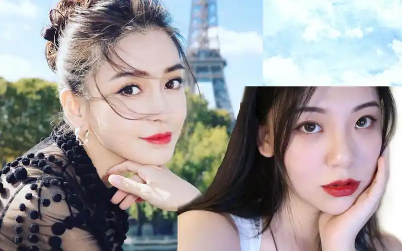 活动作品绫子适合内眦的angelababy仿妆扁平五官的春天混血感妆容自然