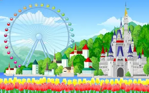 壁纸游乐场卡通