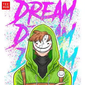 dream同款连帽卫衣我的世界大神加绒圆领青少年男女短袖休闲t恤潮