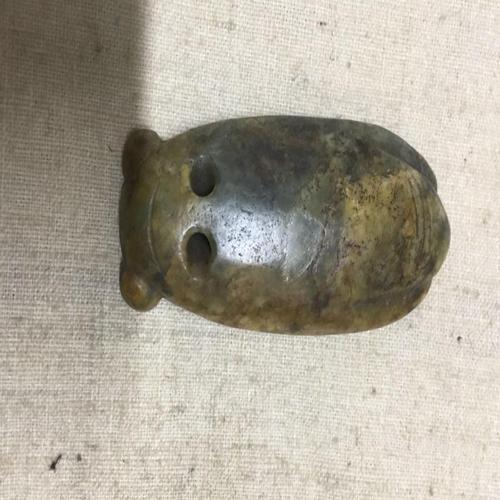 【祖传】玉蝉-9古玉老玉红山文化老物战汉辽金玉器河摸河磨玉和田