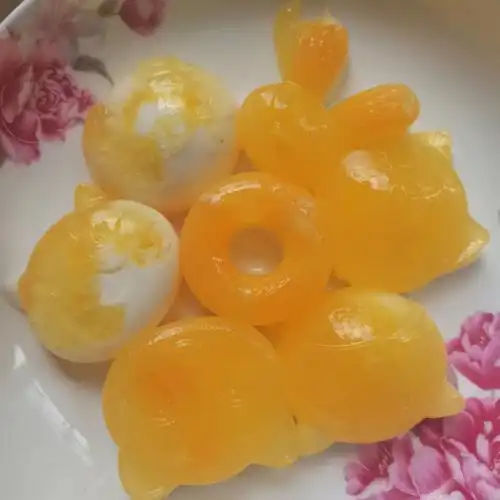 自制牛奶橙汁果冻