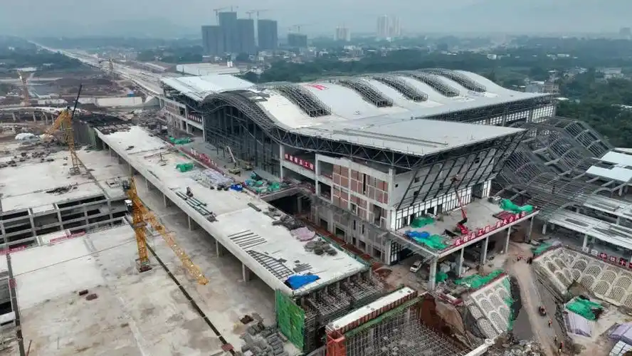 玉林北站进入全面装饰装修阶段.(资料图片)