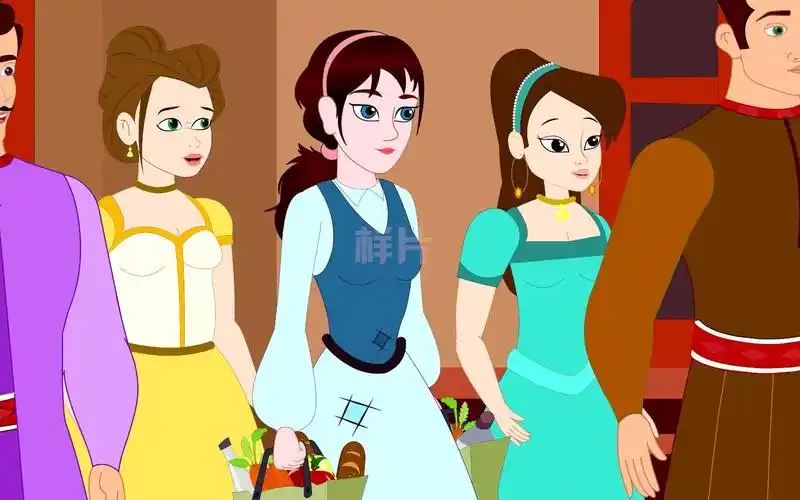 1252.灰姑娘 原唱音乐 情景剧背景视频