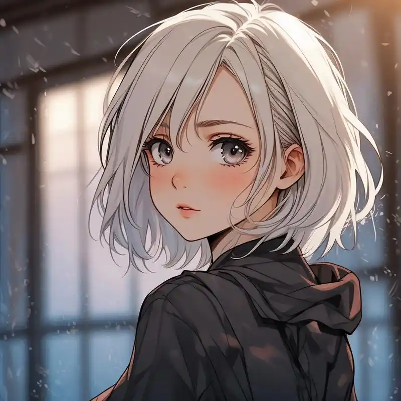 动漫女生头像95慵懒冷淡风