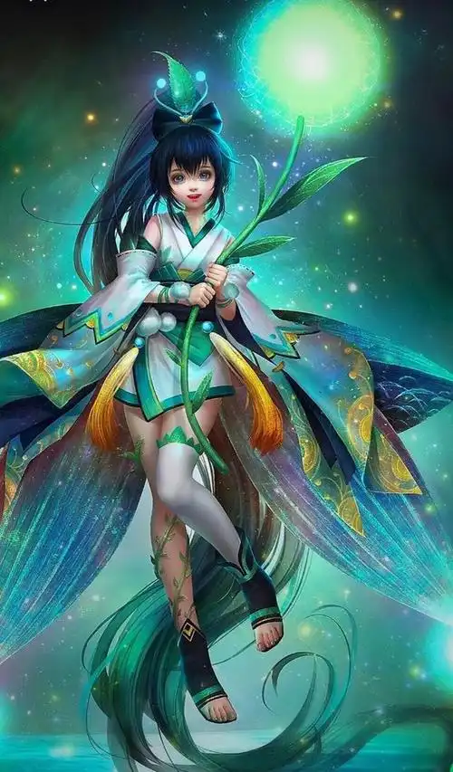 国漫风动漫美少女图