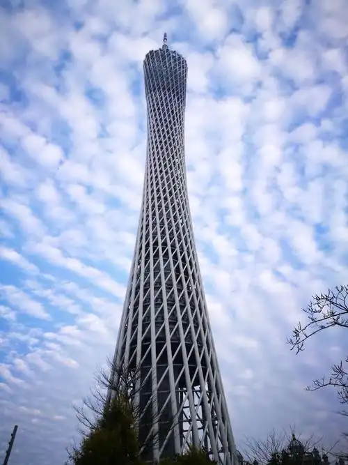 白天的广州塔