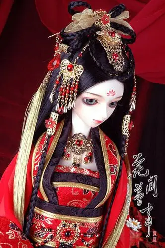 sd娃娃 bjd 古装娃娃 古风 唯美 手机壁纸