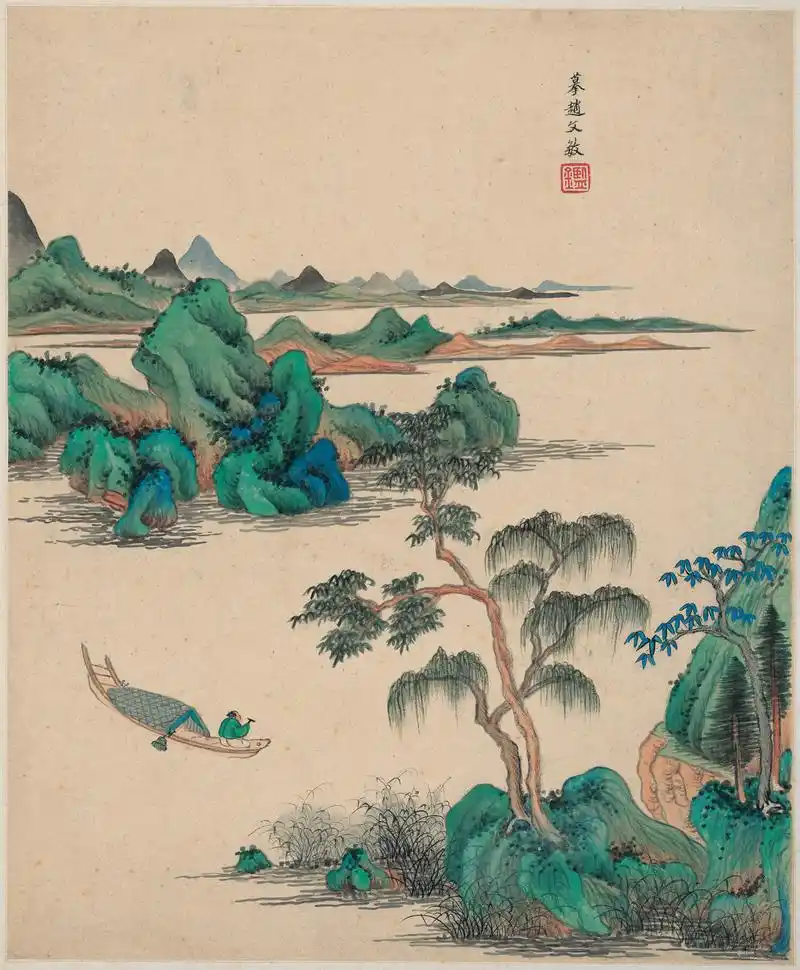 王鉴:融汇古韵,巧夺天工的山水画大师