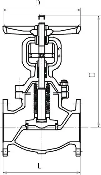 日立m10kfgb波纹管截止阀