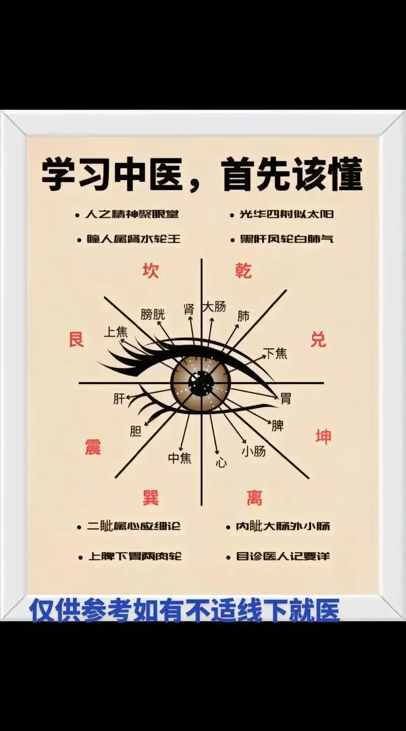 自学中医 眼睛目诊 - 抖音
