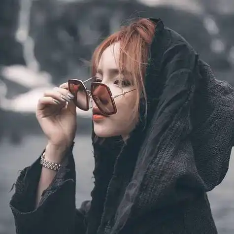 快手女头像侧面 女生头像图片大全 -【爱个性】