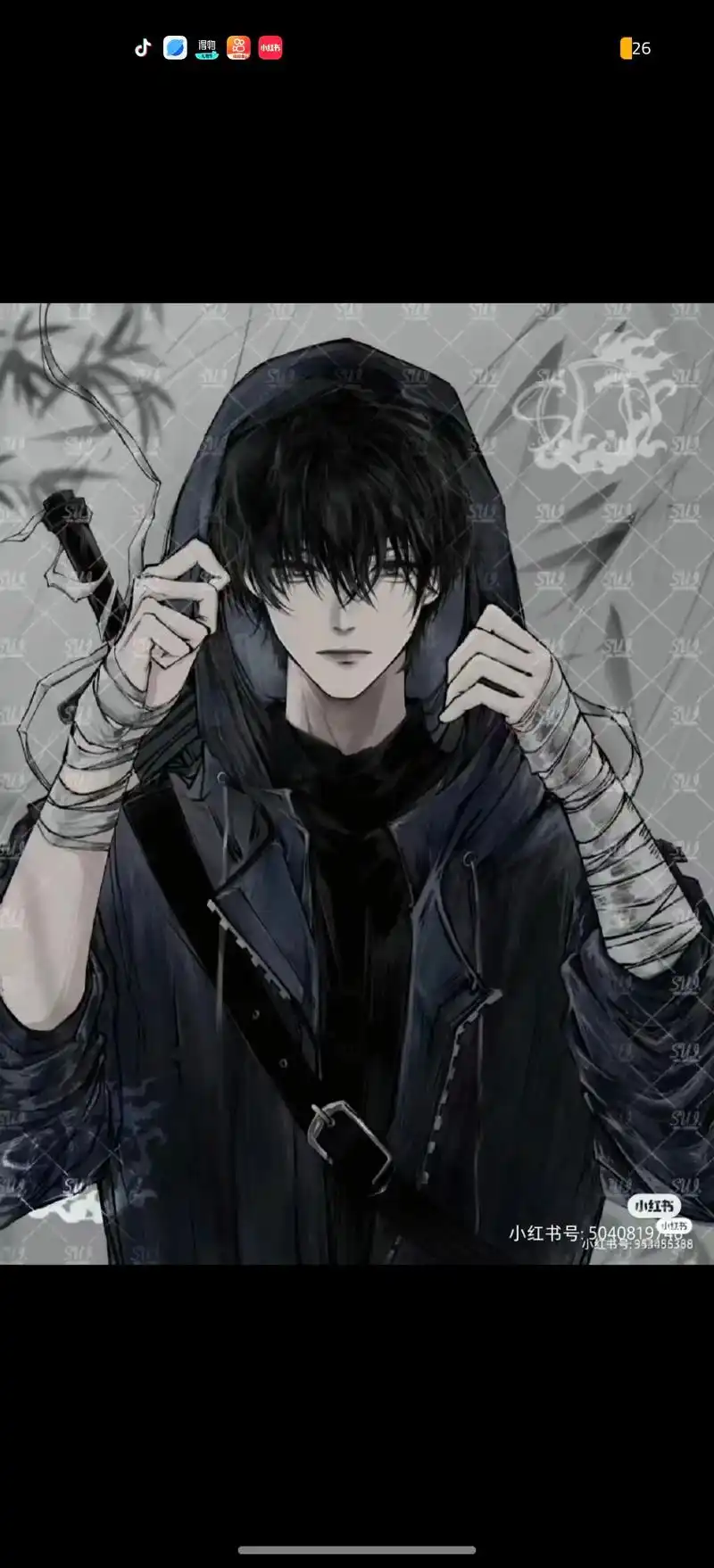 漫画壁纸分享!高冷帅气的风格,换上它秒变主角!#漫画壁纸 #