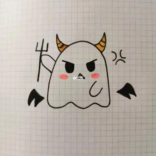 小恶魔简笔画