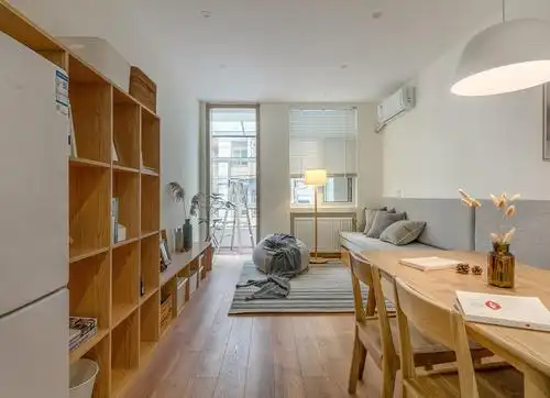 67㎡日式muji风两居室,小户型也有大世界,满满都是收纳空间