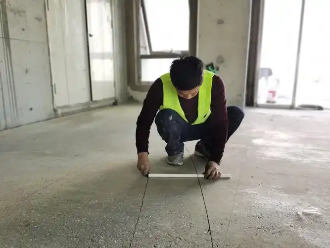 无机磨石施工放线中