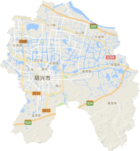 越城区行政区域简介