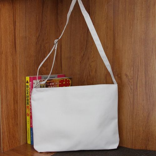 纯黑diy空白帆布包手绘包绘图创意环保袋斜挎包单肩包学生包优惠券