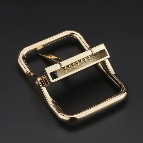 针式青年卡子裤带简约带头腰带皮带字针金日皮带扣