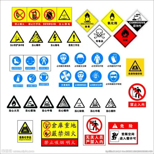 危险物品标志图片