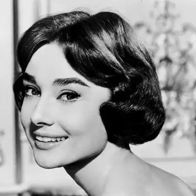 赫本头像高清 经典复古奥黛丽赫本女神头像