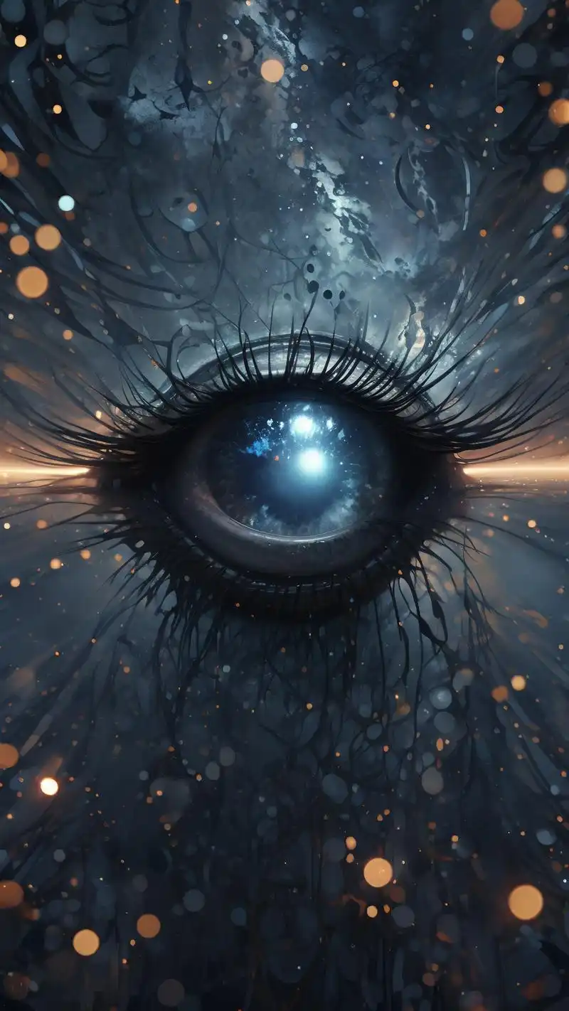 黑色眼睛👁️星空壁纸🌌大放送