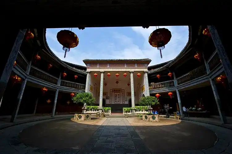 永定洪坑振成楼