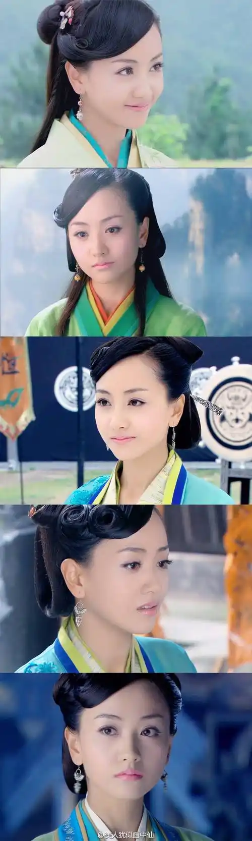 杨蓉《笑傲江湖》【岳灵珊】漫唱采茶觉已迟,犹怜深信未相欺.