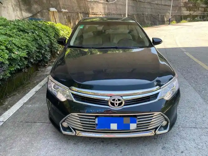 宁德2017年11月丰田凯美瑞2016款20g十周年纪念领先版黑色手动挡