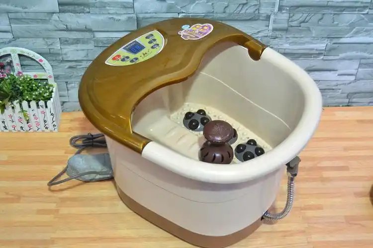足浴盆全自动按摩洗脚盆电动按摩泡脚桶康豪kh8836 深桶泡脚盆