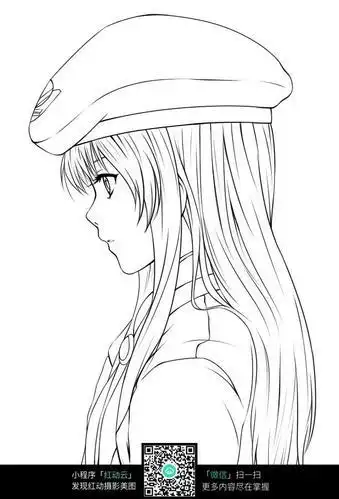 人物侧脸简笔画女生简笔画侧脸全身画人头侧脸怎么画简笔画