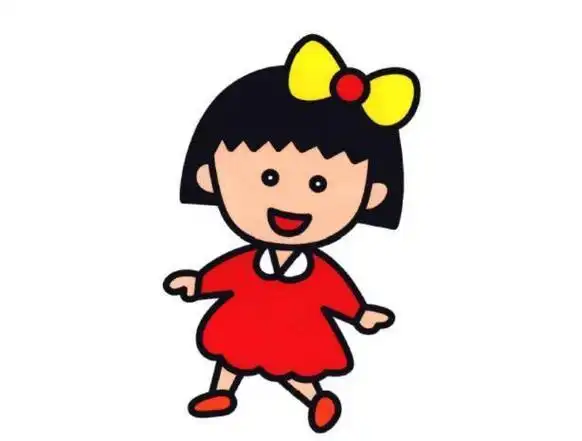 画有颜色搭配有色彩的人物简笔画卡通人物简笔画彩色的图片百变小樱简