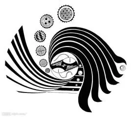 自由式结构纹样