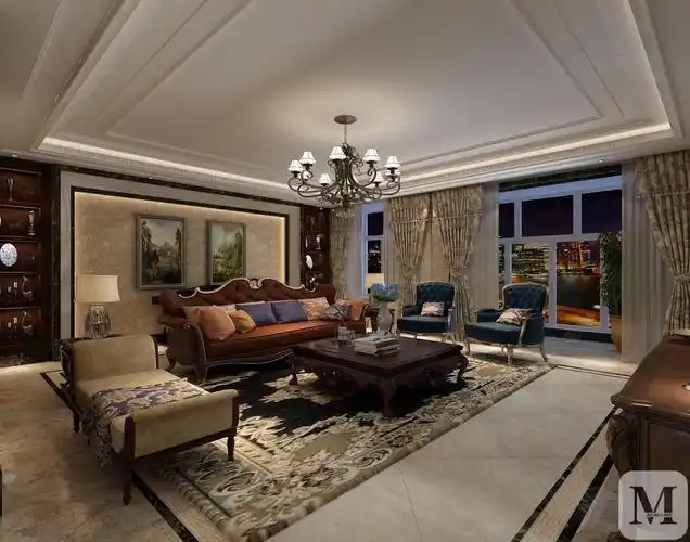 欧式的居室有的不只是豪华大气,更多的是意境和浪漫.