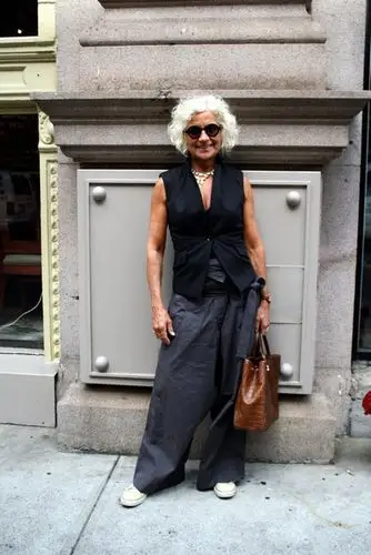 与年龄无关,老年人时尚街拍系列之老太太篇 2