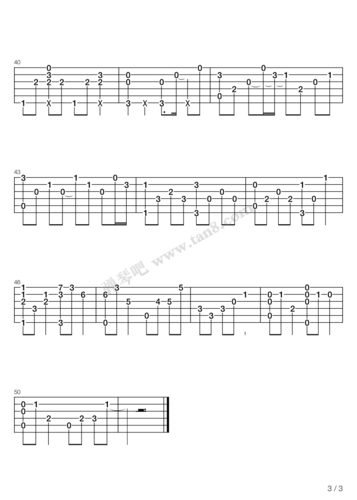 吉他谱:从零开始的异世界生活styx helix