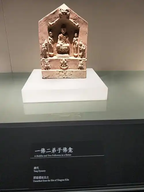 唐代一一一佛二弟子佛龛